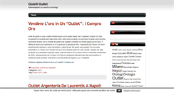 Desktop Screenshot of gioielli-outlet.com